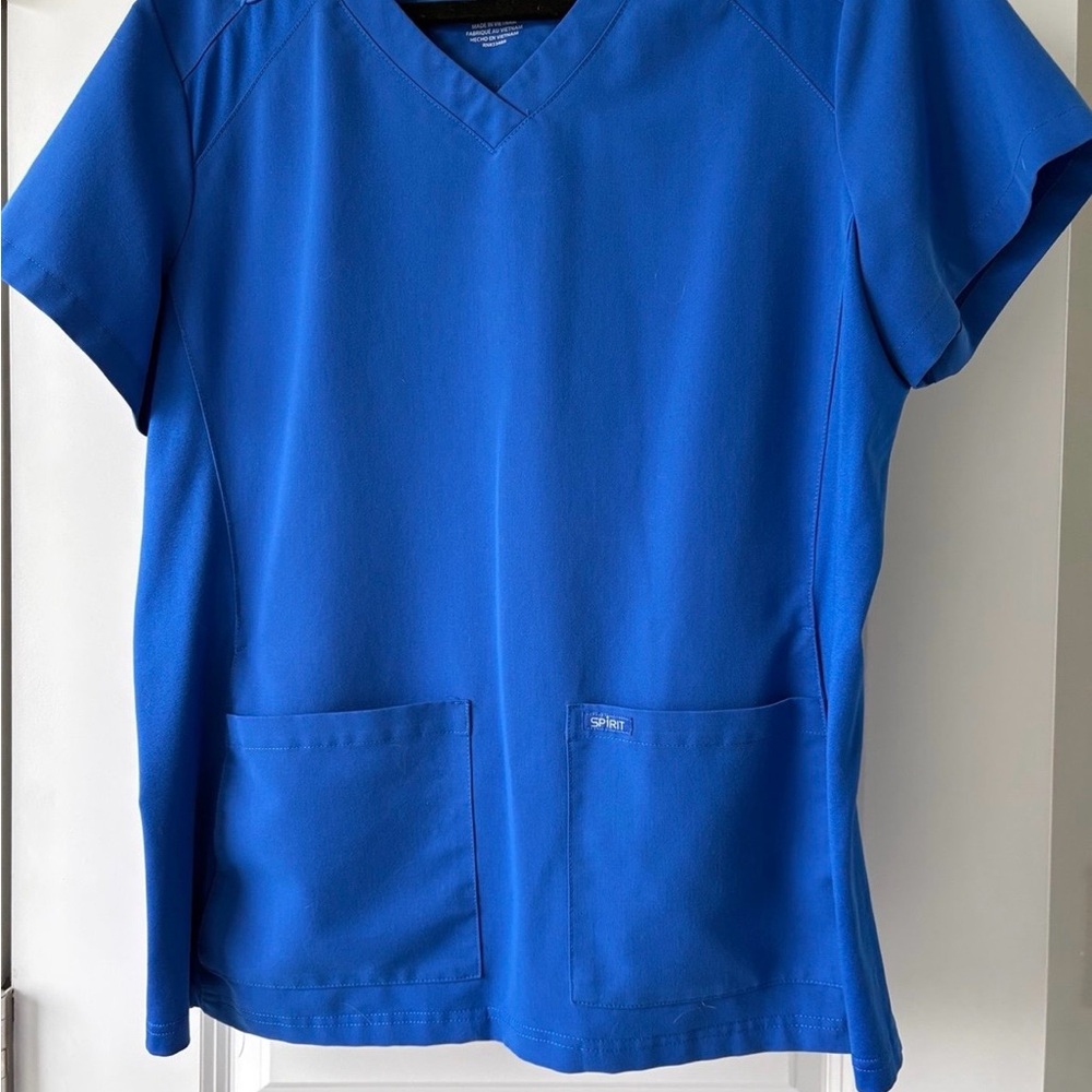 Spirit Royal Blue Women's scrubs